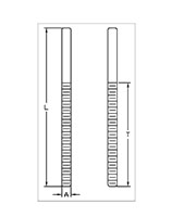 Turnbuckle Fittings - Stubs, 316 Stainless Steel